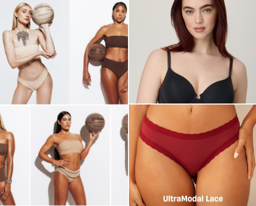 Undies for women cover photo collage