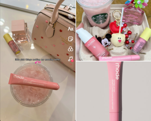 Romanticising Life in Pink 💗 | Beauty, Cosy & Fandom Faves cover photo collage