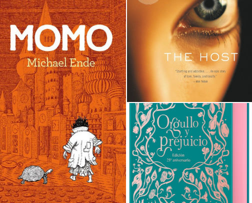 My favorite book recs cover photo collage