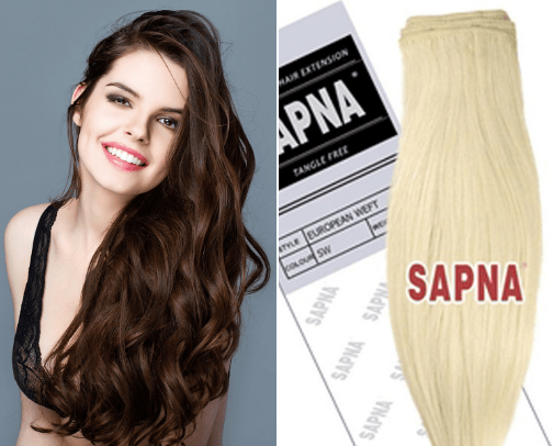 Hair extension cover photo collage
