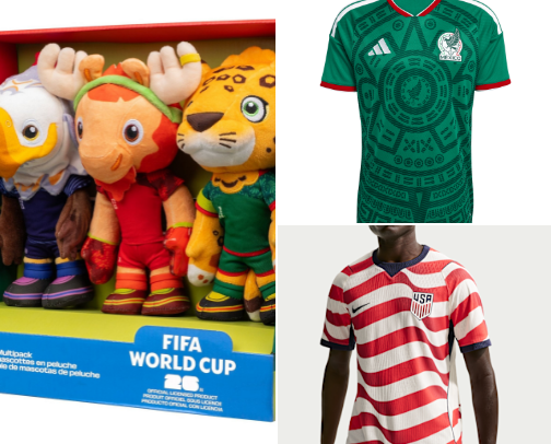 World Cup 2026 & Sport's Items cover photo collage