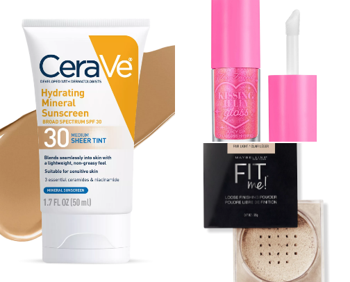 Minimalist Beauty Products cover photo collage