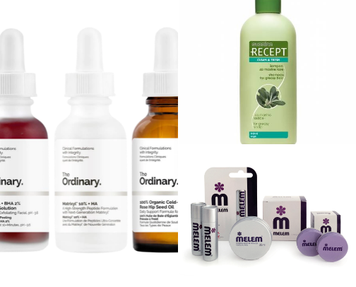 Skin care and hair care🧼 cover photo collage