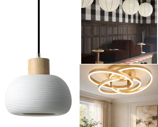 Lighting That Completely Changes a Room cover photo collage