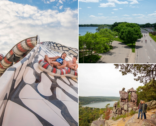 Places I go back to often to spend time cover photo collage