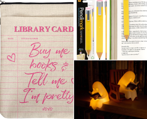 Gifts for Book Lovers Who Would Rather Be Reading cover photo collage