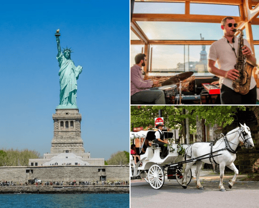 Fun ideas for vacationing in New York cover photo collage