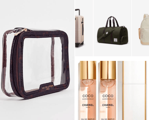 Travel essentials ✈️ cover photo collage