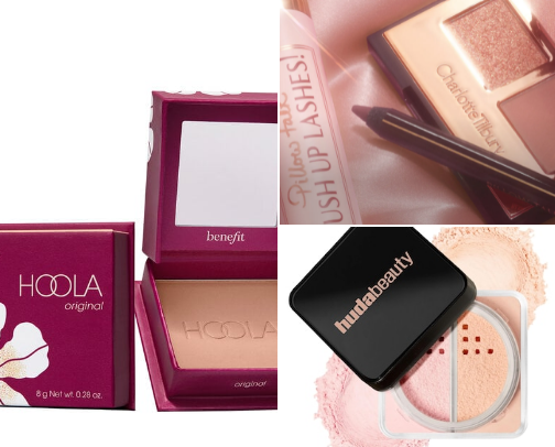 makeup must haves! cover photo collage