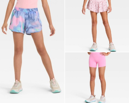 Athletic Wear for Young Girls cover photo collage