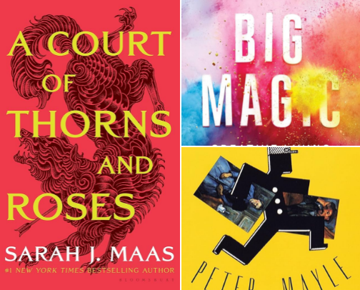 2025 Summer Reading List cover photo collage
