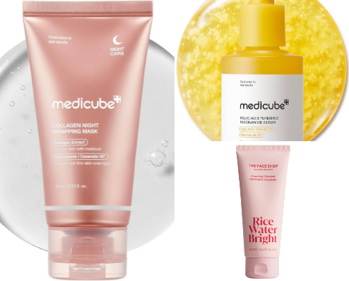 Skincare for Mature Skin cover photo collage