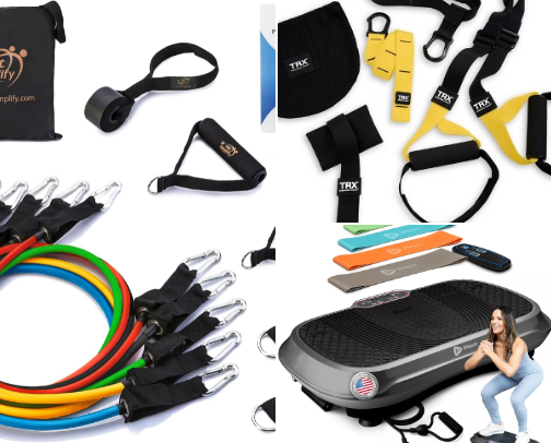 Best At-Home Fitness Equipment & Recovery Tools (Home Gym Setup That Actually Works) cover photo collage