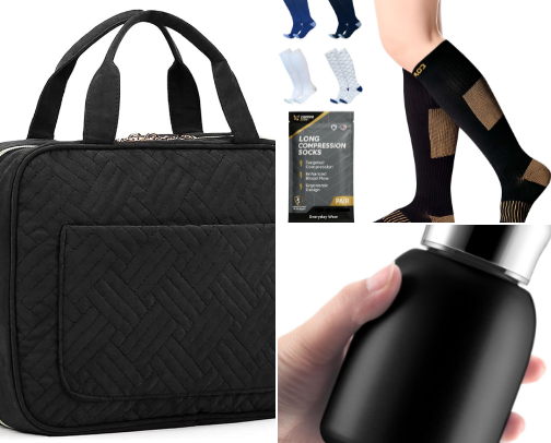 Travel in Comfort - Be fully equipped for lower anxiety cover photo collage