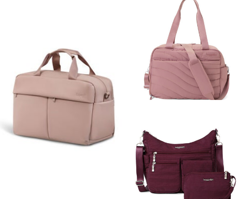 Travel bags you'll actually use cover photo collage