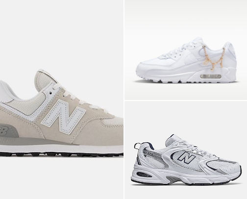 everyday sneakers/shoes 🩵 cover photo collage