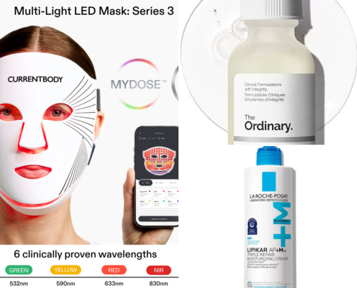 Winter Skincare Essentials cover photo collage