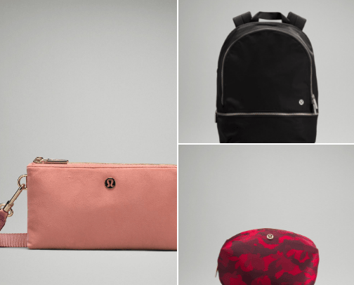 lululemon bags🍋 cover photo collage