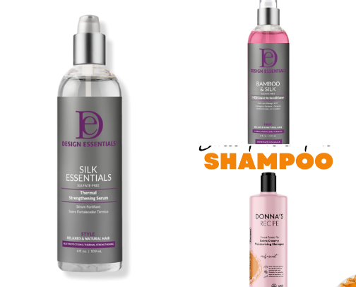 Naturally Curly Girly Type 4 Wash day Must-Haves(products) 🪴💗 cover photo collage