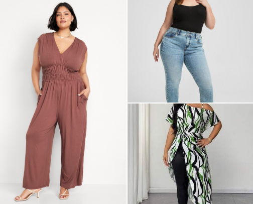 Plus Size Fashion 👗👖👚 cover photo collage