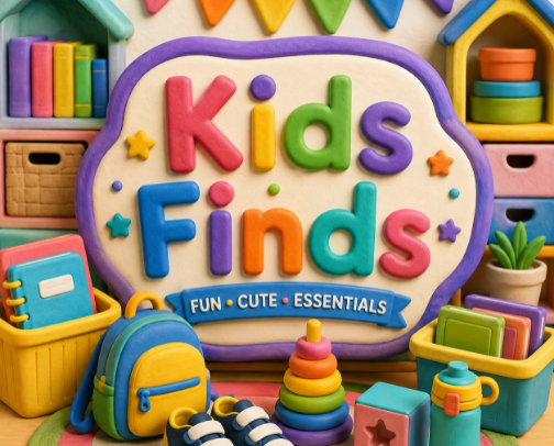 Kids Finds cover photo collage