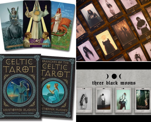 Tarot and Oracle cover photo collage