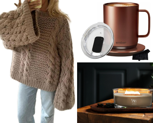 Cozy Fall Essentials 🍂 cover photo collage