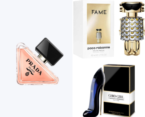 Perfumes que Amo! cover photo collage