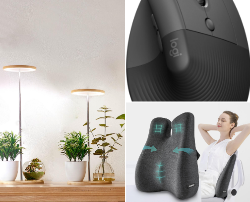 The Ultimate Aesthetic & Ergonomic Desk Setup Finds cover photo collage