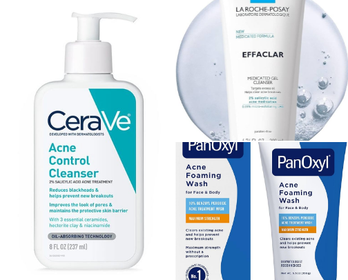 15+ Acne Skincare Essentials for Clear Skin: Best Cleansers, Treatments & Patches cover photo collage