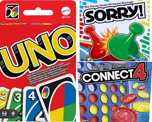 Family Game Night Favorites cover photo collage