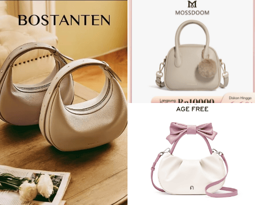 Tas, dompet Lucu cover photo collage