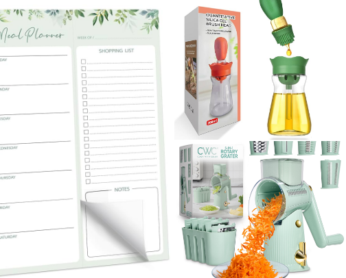 Kitchen Essentials👩🏻‍🍳 cover photo collage