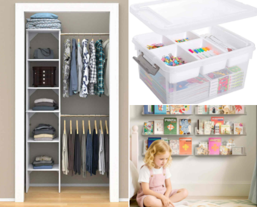 Kid Friendly Home Organization🤩 cover photo collage