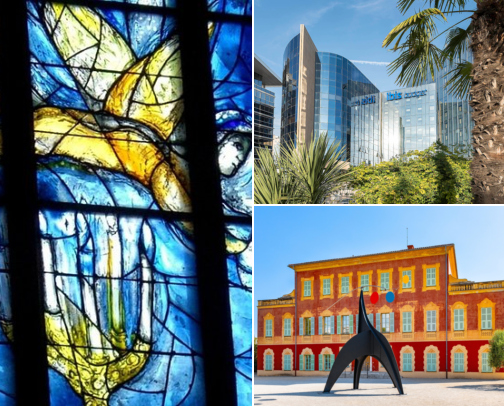 Hotels that could make the trip even nicer, Art, Easy Walks, Sea Views & Lovely Places to Stay Nice, France cover photo collage