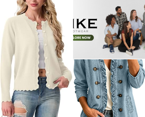 Clothing and Shoes that just makes sense! cover photo collage