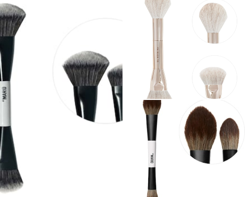 favorite makeup brushes cover photo collage