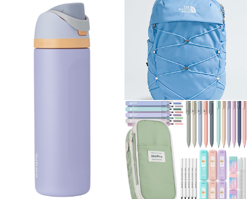 Trendy School Essentials for Teens✏️ cover photo collage