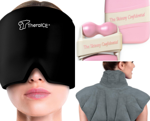 Migraine Must Haves cover photo collage