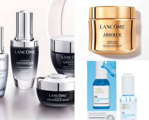 Favourite Skin-Care for a 50+ woman cover photo collage