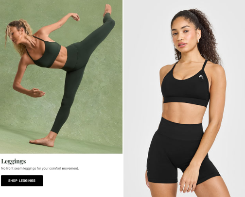 Workout Outfit Favorites cover photo collage