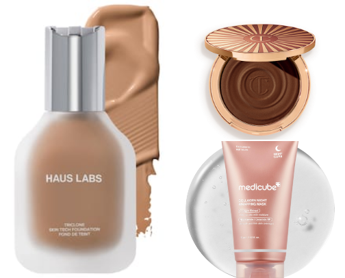 My favorite skincare recs cover photo collage