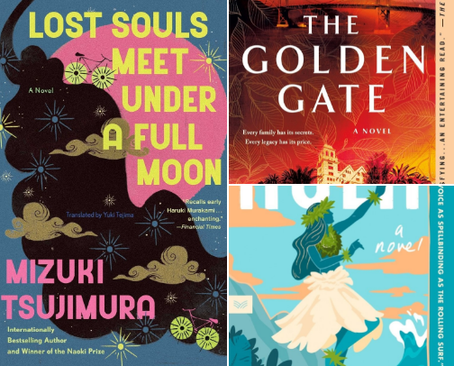 Books Written By AANHPI Authors 🪷 cover photo collage