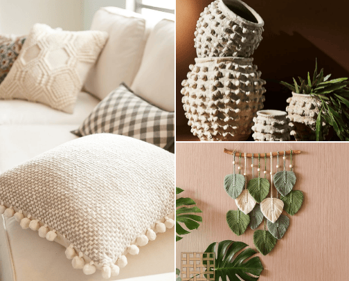 Boho Home Decor cover photo collage