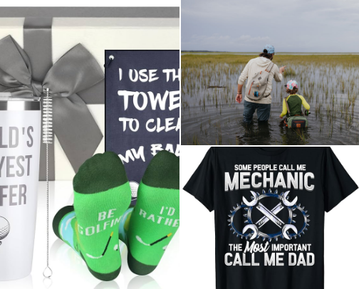 Gifts for him cover photo collage