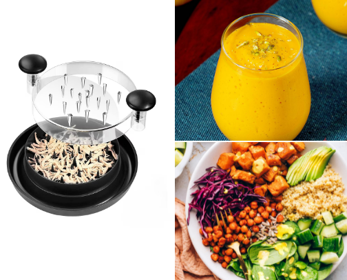 Easy At Home Meal Ideas For The Busy Adult cover photo collage