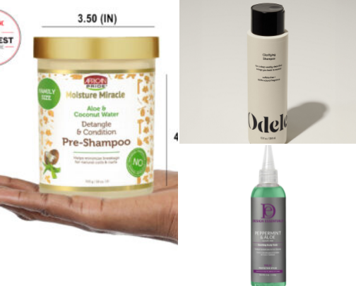 Natural Hair Care Faves cover photo collage