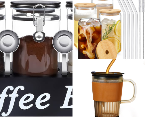 Coffee Bar essentials cover photo collage