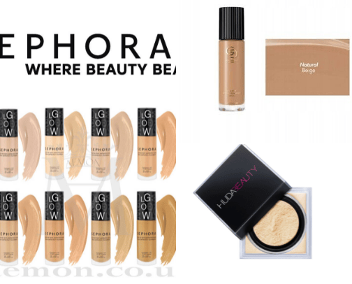 make up products cover photo collage