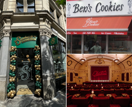 london recs cover photo collage
